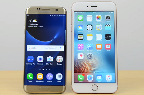 Samsung Galaxy S7 Edge đọ sức với iPhone 6S Plus