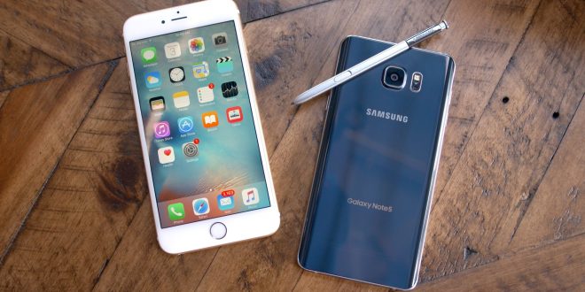 6 điểm Samsung Galaxy Note 5 “ăn đứt” Apple iPhone 6S Plus
