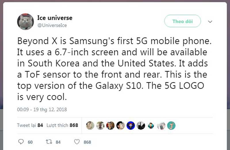 5G Galaxy S10 hinh 2