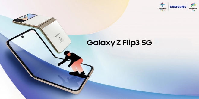 Samsung Galaxy Z Flip3 phiên bản Olympic đầy nổi bật